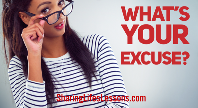 We're wondering, what's your excuse